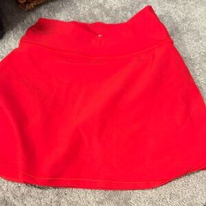 White Fox Boutique Bold Red Mini Skirt